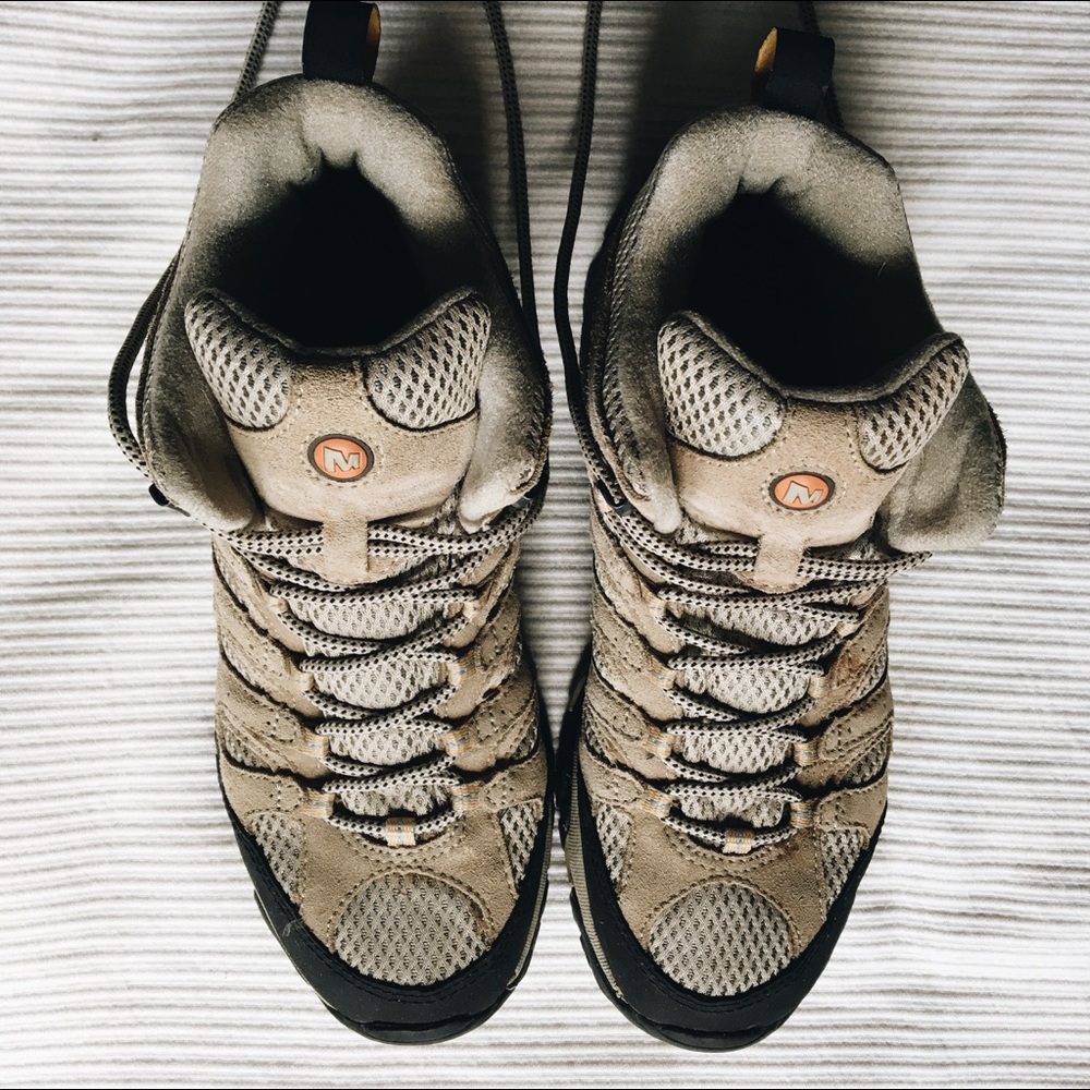 Merrell Moab 2 Mid hiking boot in walnut